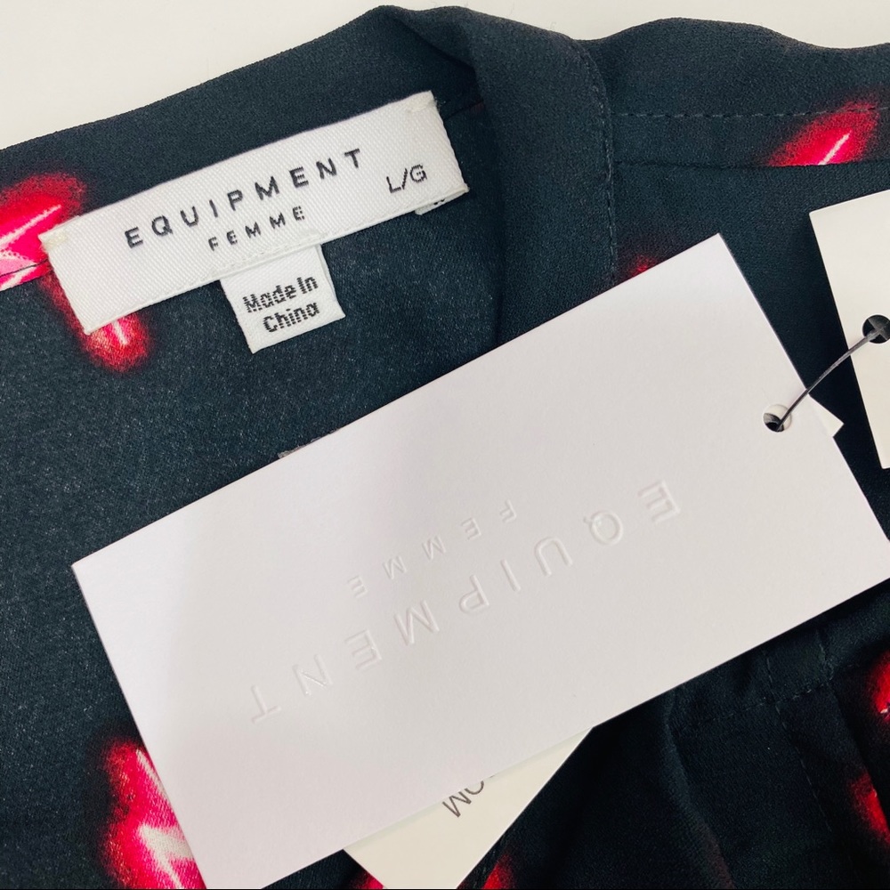 Equipment Sz L Aubrey  Shift Dress NWT - Picture 4 of 7